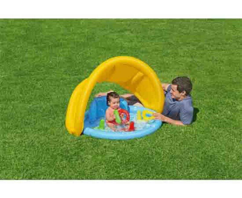 

Bestway Seashapes Splash Pad Pool with Toys, Multicolour