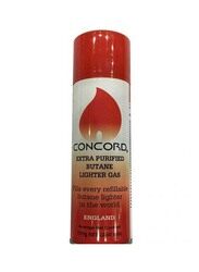 Concord Butane Lighter Gas Refill, 250ml, Multicolour