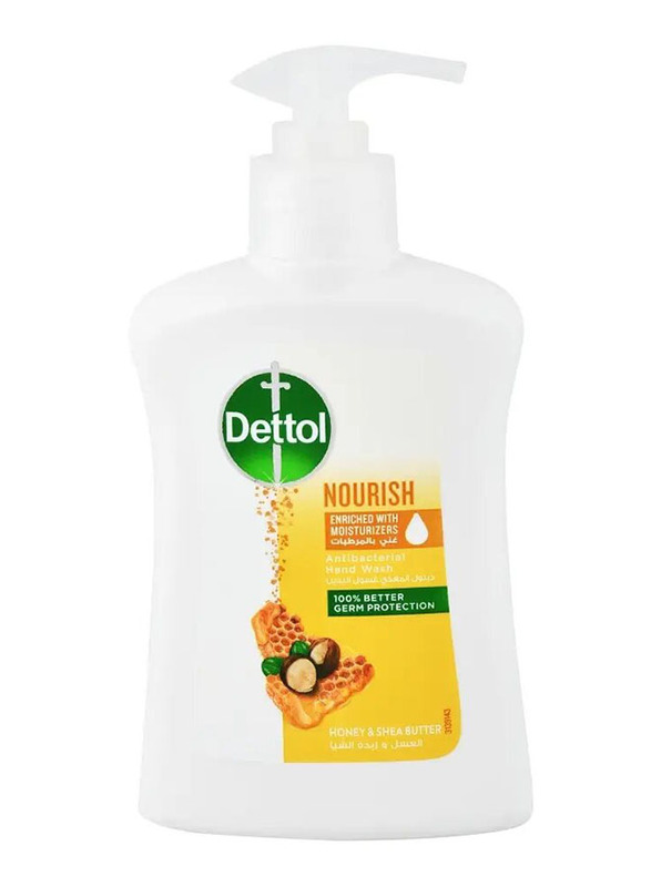 Dettol Nourish Honey & Shea Butter Liquid Hand Wash - 200ml
