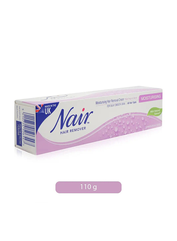 Nair Moisturising Hair Removal Cream with Peach & Neroli, 110g