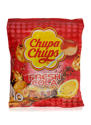 Chupa Chups Fresh Cola Lollipops - 120g