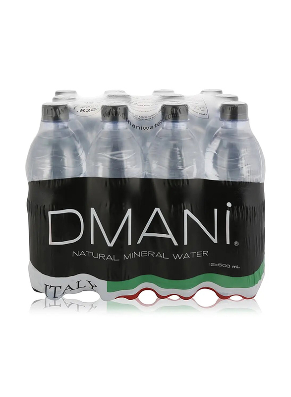 Dmani Natural Mineral Water Pet - 12 x 500ml
