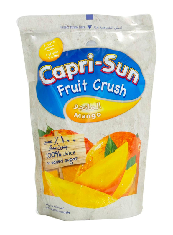 

Capri Sun Mango Fruit Crush Juice, 200ml