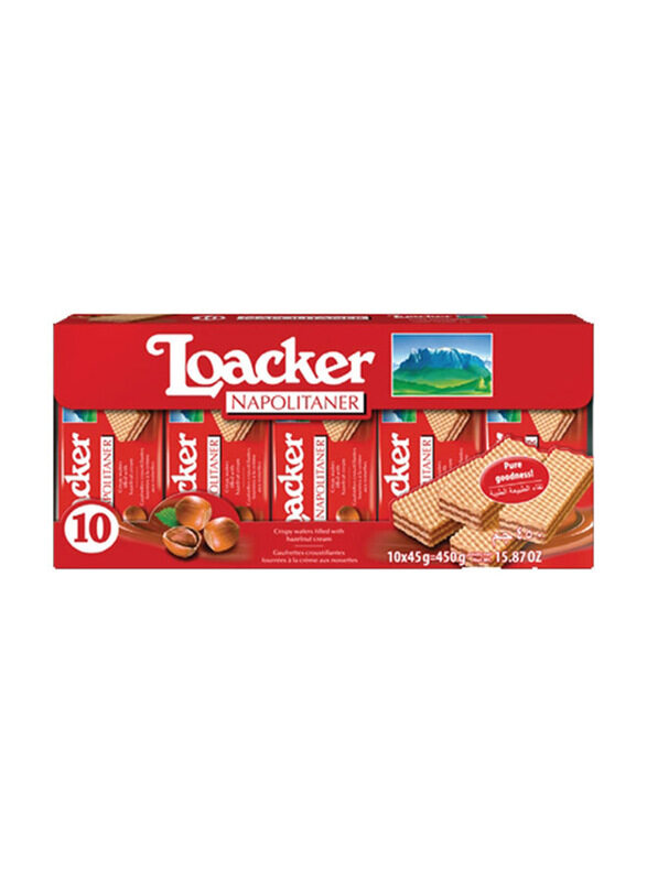 

Loacker Napolitaner - 8+2 x 45g