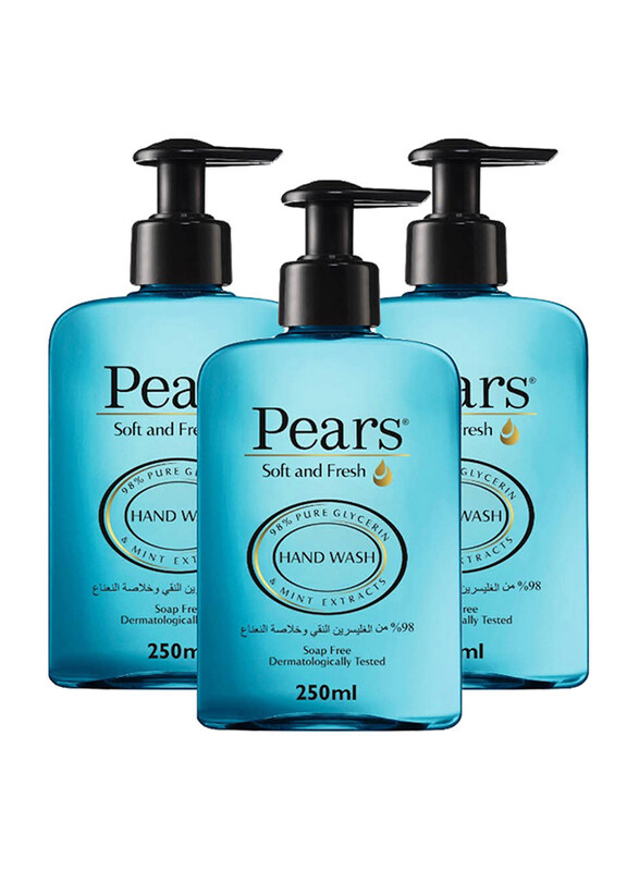 

Pears Soft & Fresh Hand Wash, 3 Pieces