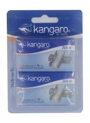 Kangaro Staple Pins, 24/6-1m, Silver