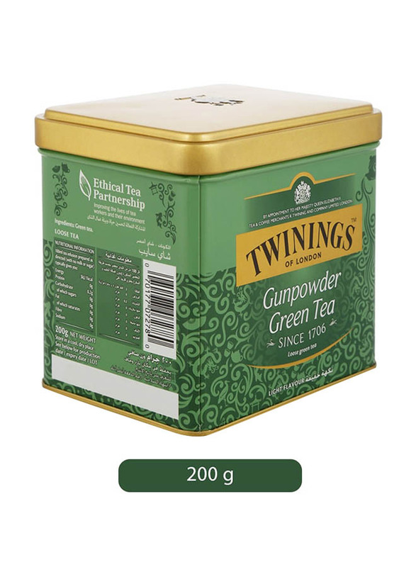 Twinings Gunpowder Green Tea Light Flavour, 200g