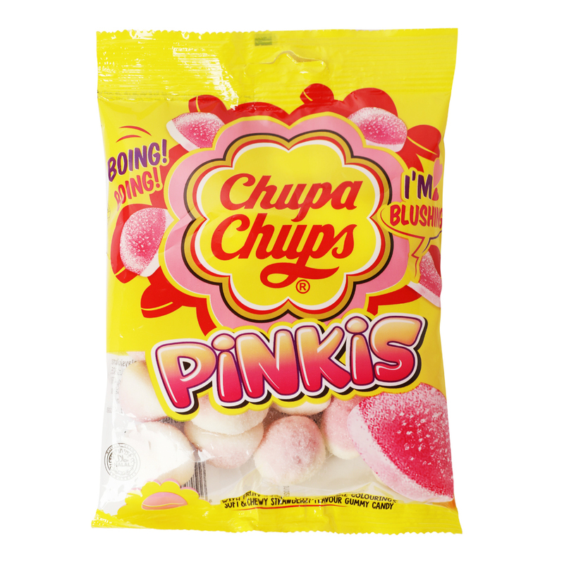 Chupa Chups Pinkies Strawberry Candy, 160g