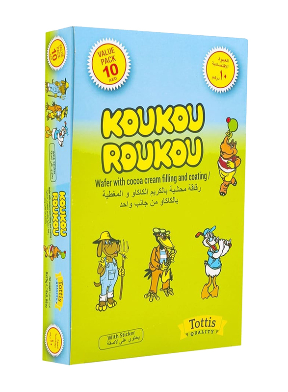 Tottis Koukou Roukou Wafer Value Pack, 25g