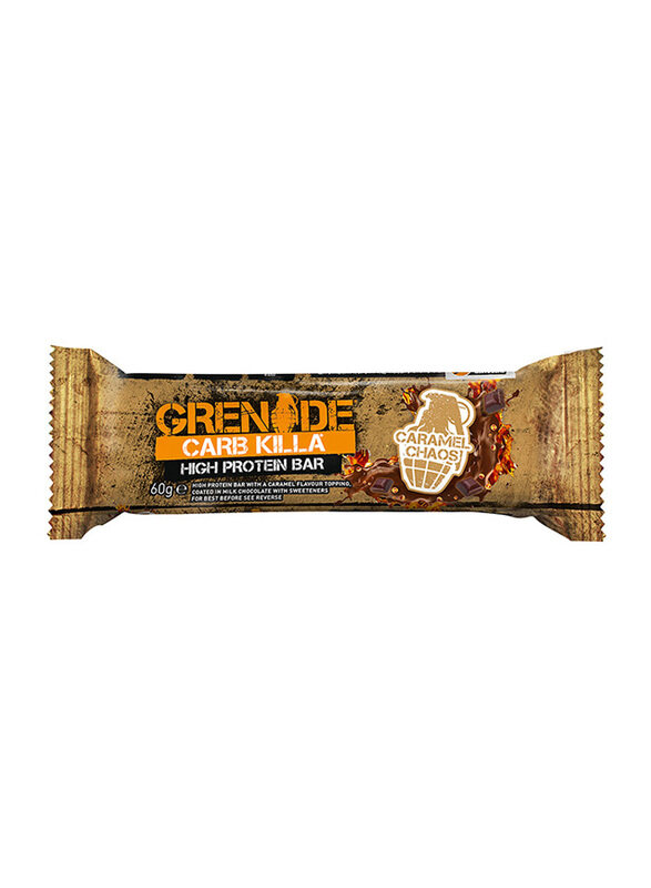 

Grenade Carb Killa Caramel Chaos High Protein Bar, 60g