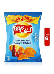 LAYS Tomato Ketchup Potato Chips - 80g