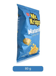 Mr. Krisps Natural Salted Flavor Potato Chips - 80g