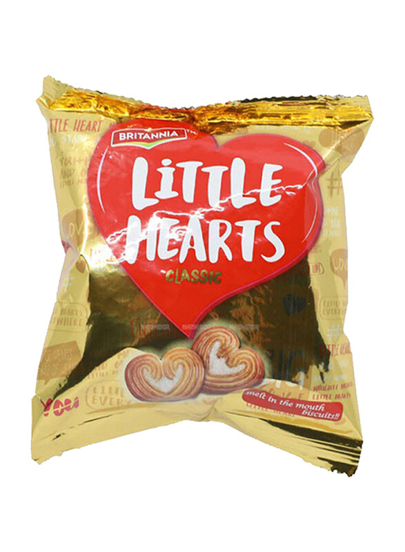 

Britannia Classic Little Heart Cookies, 50.5g