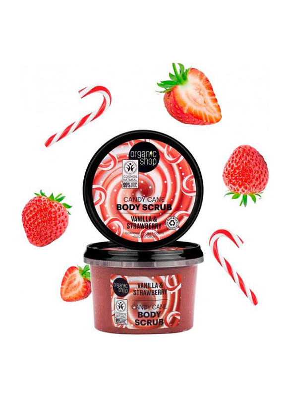 Organic Shop Body Scrub Candy Cane, 250ml