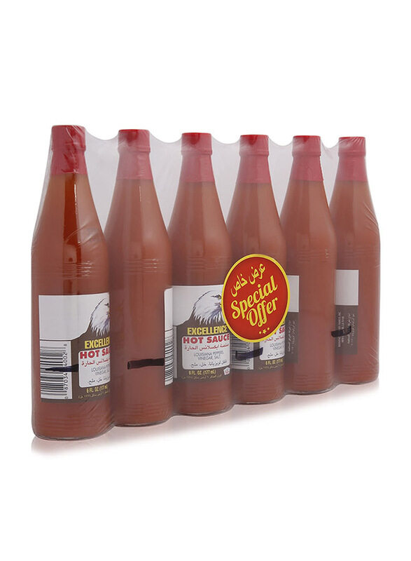 

Excellence Hot Sauce, 6 Bottle x 177ml