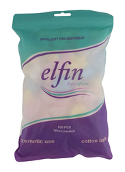 Elfin Cotton Color Balls, 100 Pieces