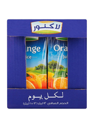 Lacnor Orange Juice, 12 x 1 Liter