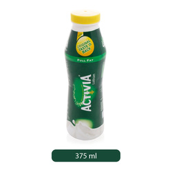 Activia Laban Full Fat Drink, 375 ml