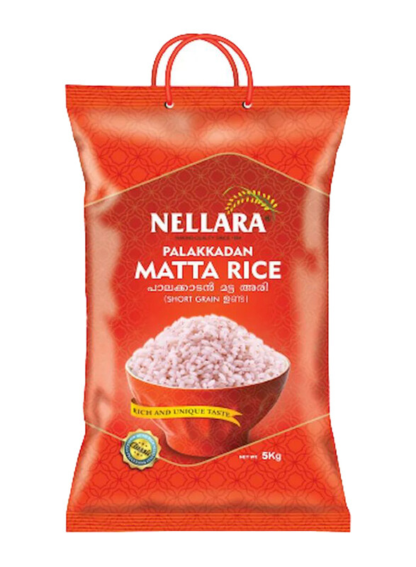 

Neralla Palakkadan Matta Short Grain Rice, 5 Kg