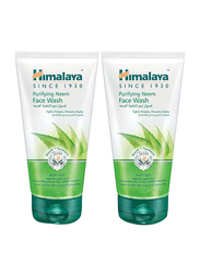 Himalaya Purifying Neem Face Wash, 150ml, 2 Piece