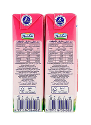 Lacnor Milk Strawberry Low Fat Drink - 8 x 180ml