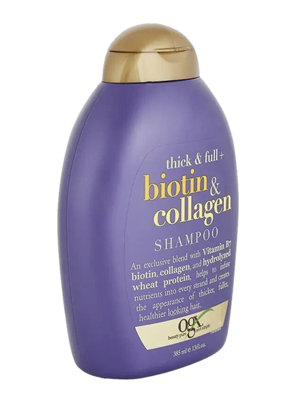 Ogx Biotin and Collagen Shampoo for Women, 385ml