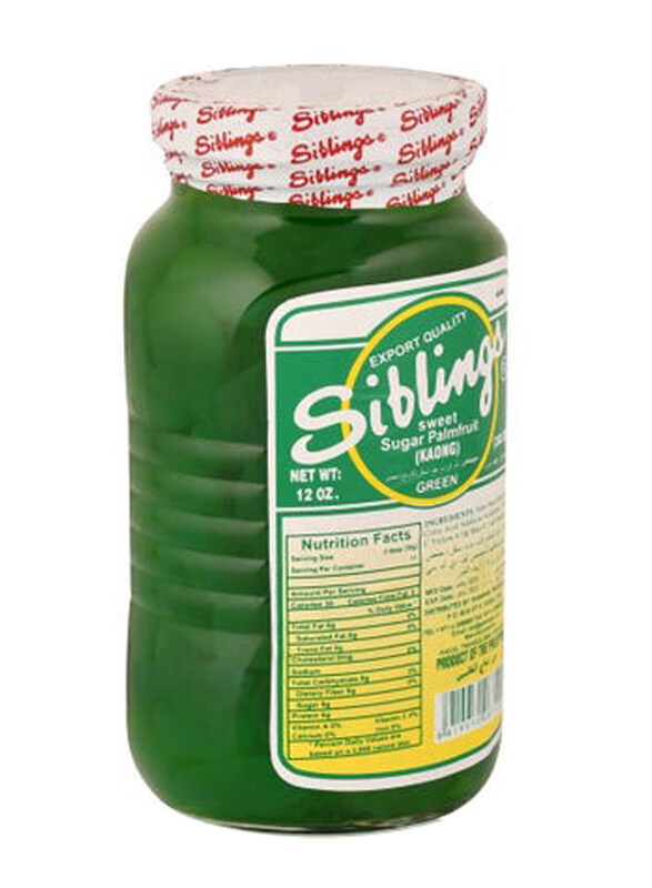 

Siblings Sweet Palm Fruit Green Kaong, 340g