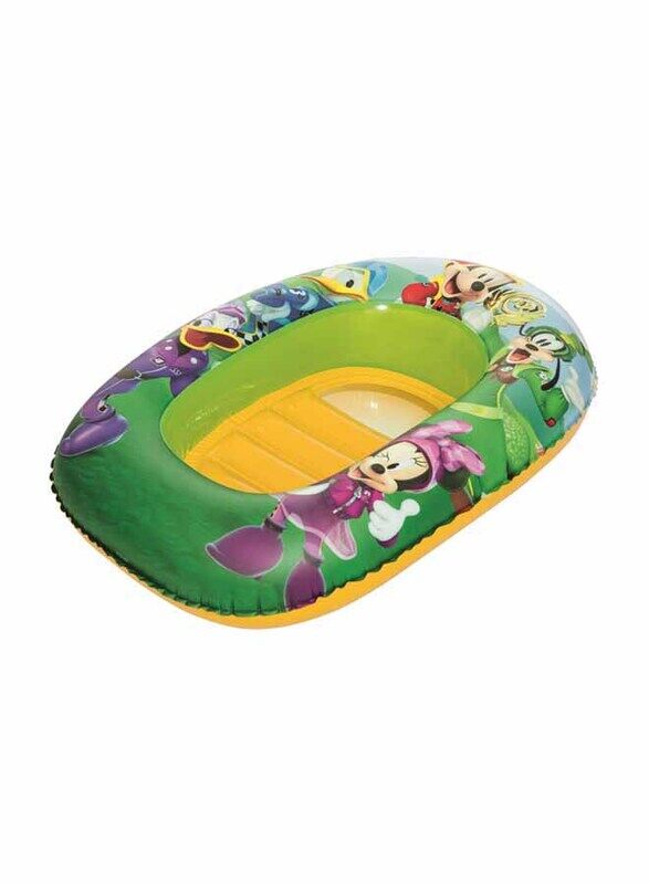 

Bestway Mickey Mouse Clubhouse Inflatable Kiddie Boat, 102x69cm, Multicolour