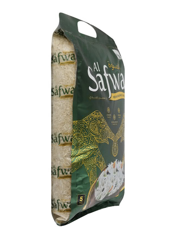 Al Safwa Indian Basmati Rice, 1 Piece x 5 Kg