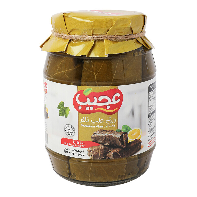 

Ajeeb Premium Vine Leaves, 900g