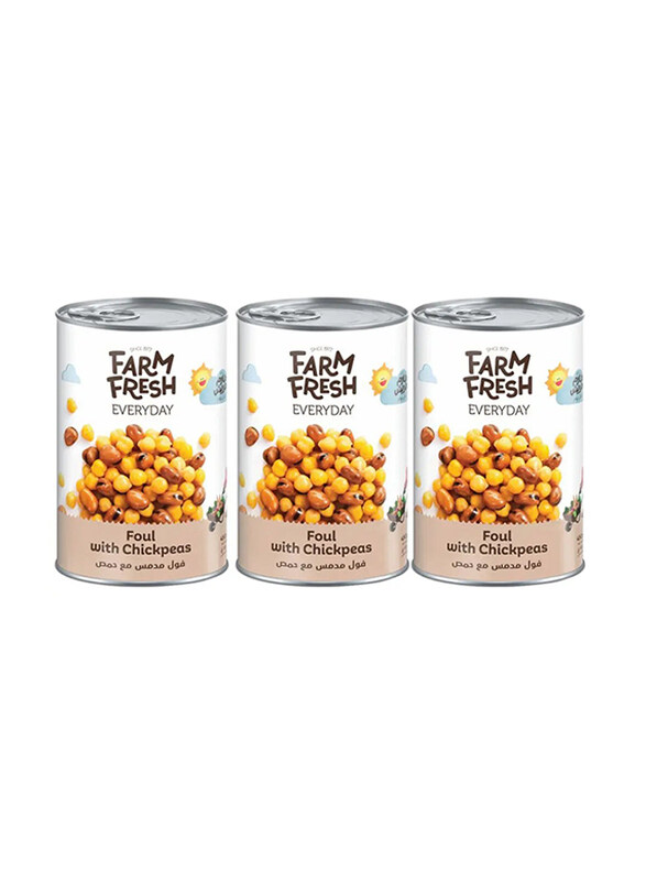 

Farm Fresh Foul W/Chickpeas, 3 x 450g