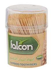 Falcon Bamboo Toothpicks, 500 Pieces