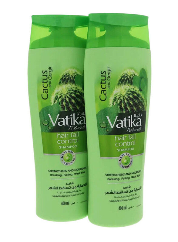 

Dabur Vatika Hair Fall Control Shampoo, 2 x 400ml