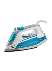 Black+Decker 2800W Steam Iron W/Auto Shutof, Blue