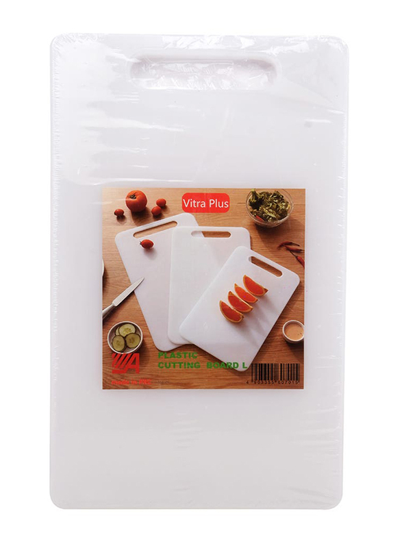 Vitra Plastic Cutting Board, Large, White