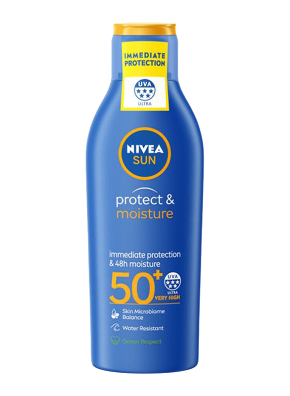 Nivea Sun Protect & Moisture Lotion SPF 50+, 200ml