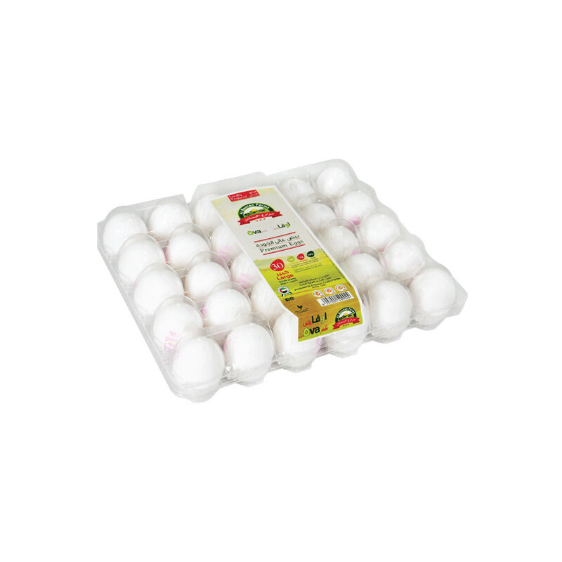 

Ova Plus White Eggs Medium, 30 Eggs