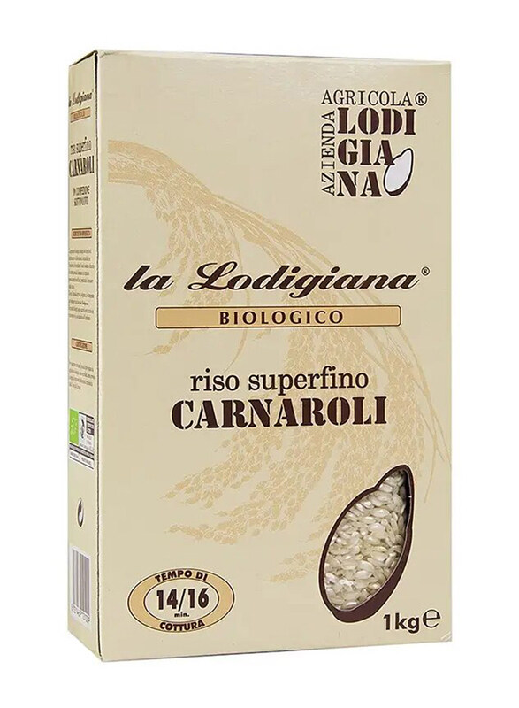 

La Lodigiana Bio Carnaroli White Rice, 1 Kg