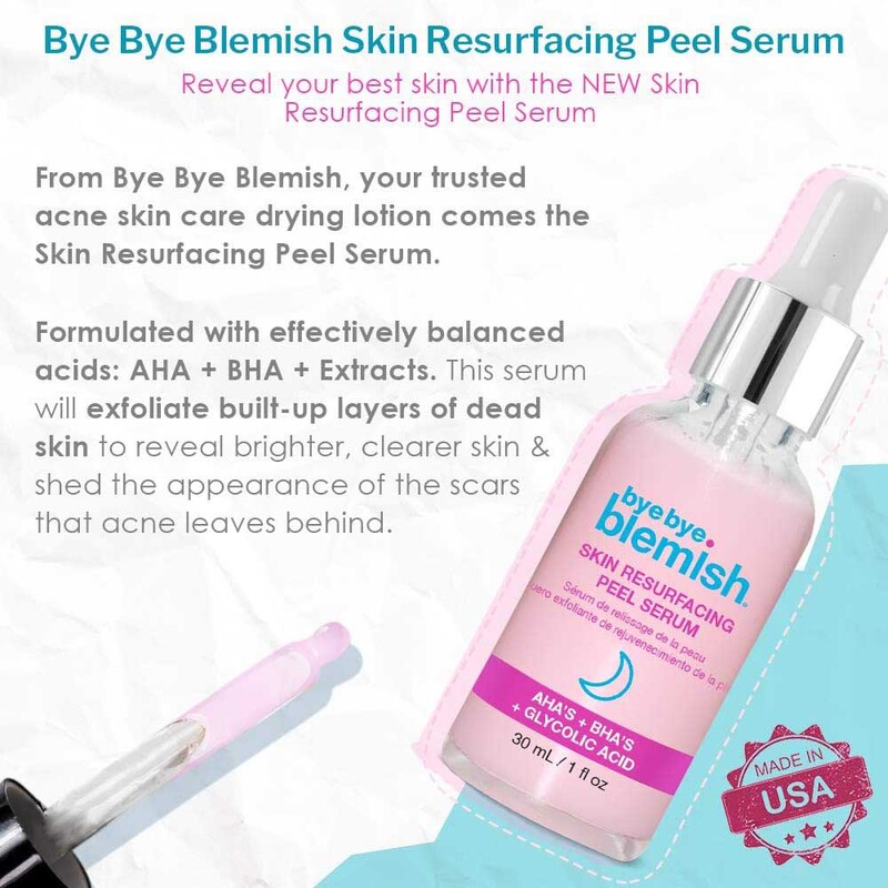 Bye Bye Blemish Skin Resurfacing Serum, 30ml