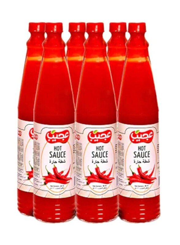 

Ajeeb Hot Sauce, 6 x 88ml