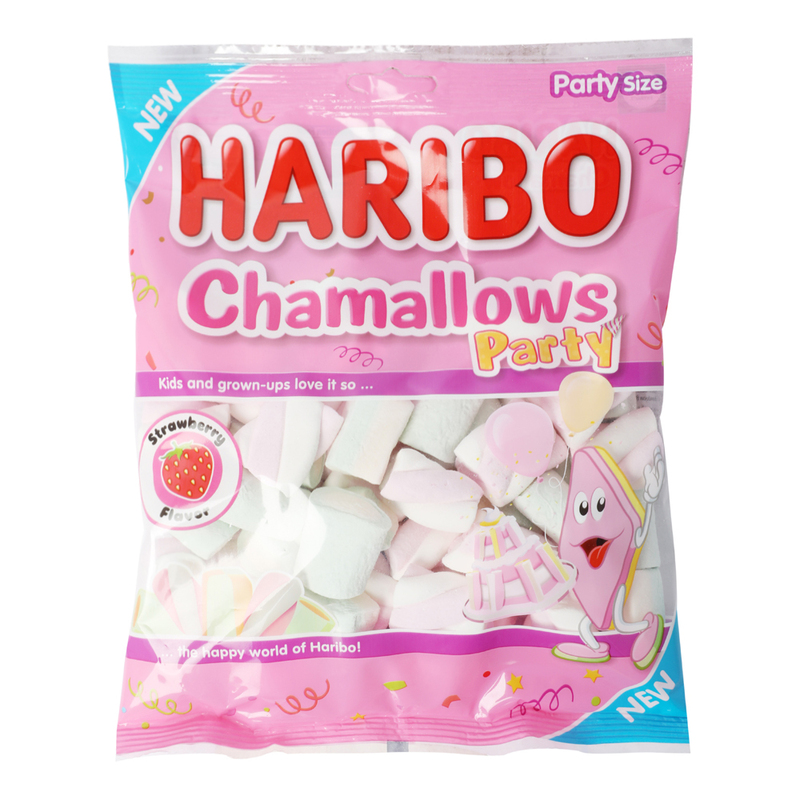 2 Bags Of Haribo Chamallows Mix Marshmallow Gummies -450 G In Total- 