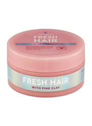 Lee Stafford Fresh Hair Mask with Pinky Clay for Fine Hair, 200ml