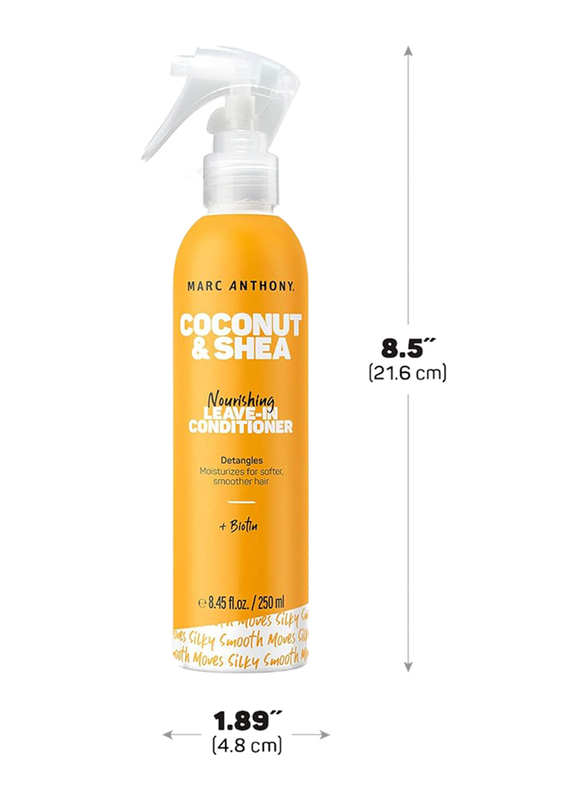 Marc Anthony Coconut Oil and Shea Butter Nourishing Leave In Conditioner, 250ml