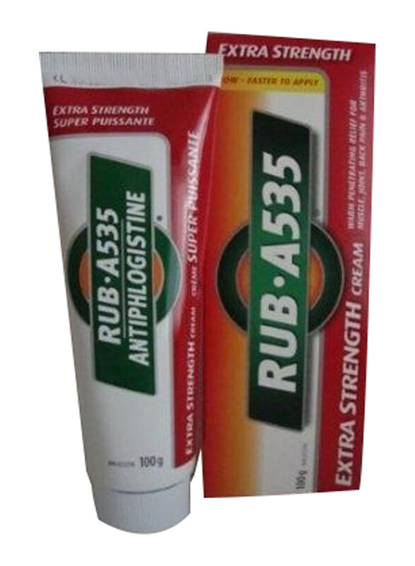 

Rub Extra Strength Cream for Relief of Arthritis Muscle Joint Pain, 100g