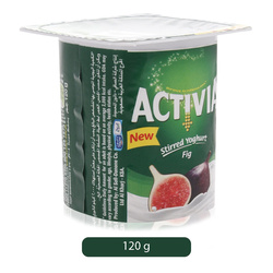Activia Fig Yoghurt, 120 gram