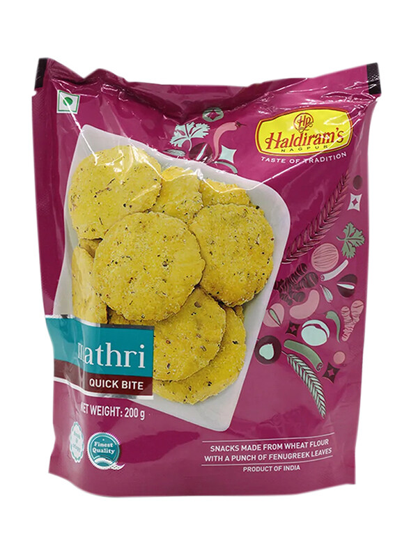 

Haldirams Mathri With Chutney, 200g