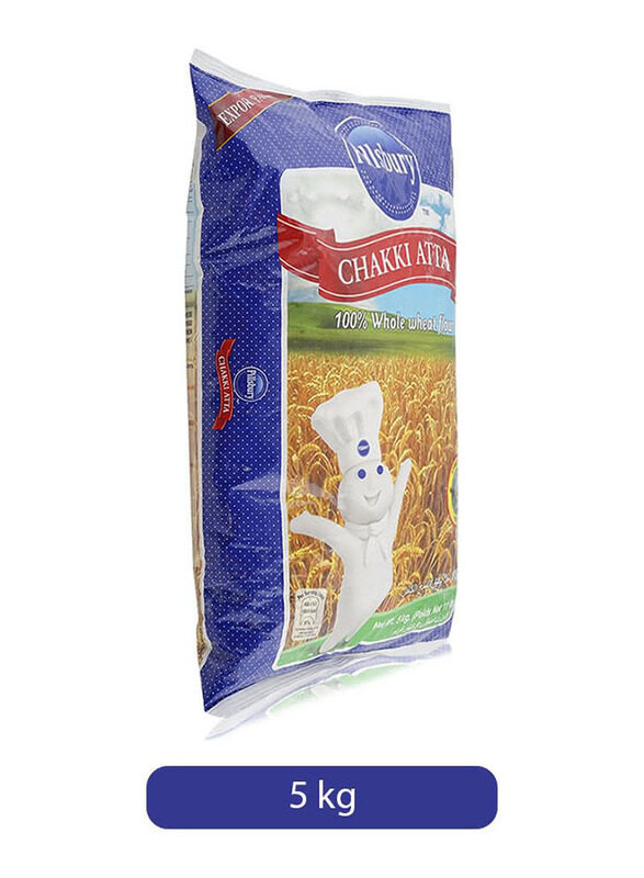 

Pillsbury 100% Whole Wheat Flour Chakki Fresh Atta, 5 Kg