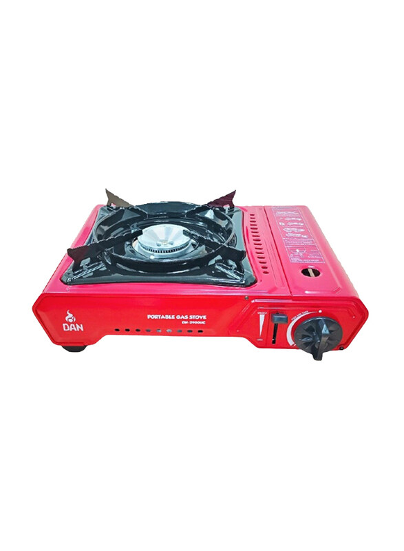

Dan Portable Gas Stove, Ms-2900HC, Red