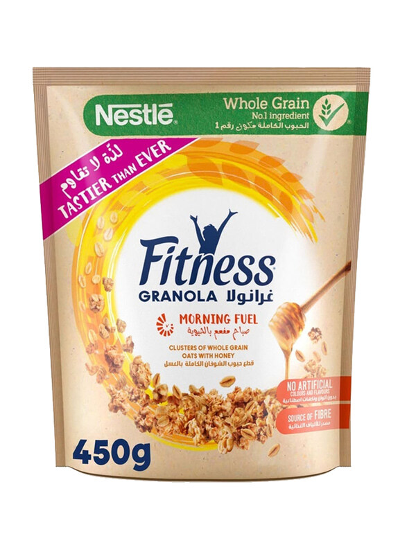 

Nestle Fitness Granola with Honey Breakfast Cereal, 450g