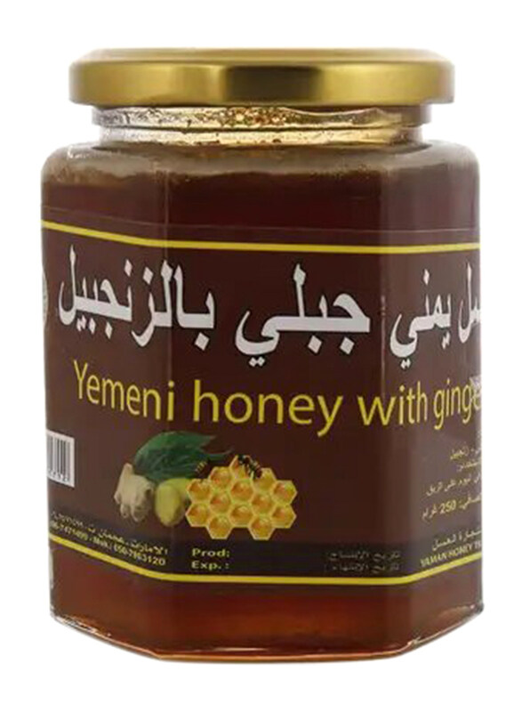 

Yemen Honey Mountainous Honey with Ginger, 250g